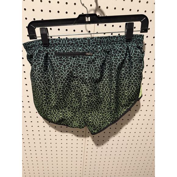 Nike Dri-FIT Women’s Running Shorts – Black & Green Pattern – Size Medium - Picture 5 of 5